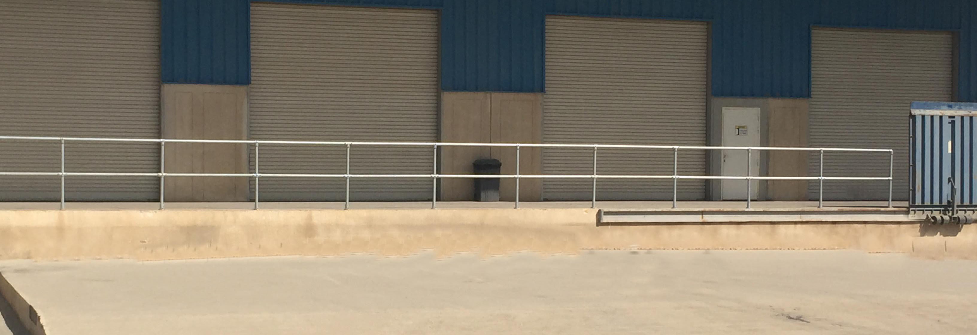 Guardrail For A Loading Bay At Logistic Centre 1