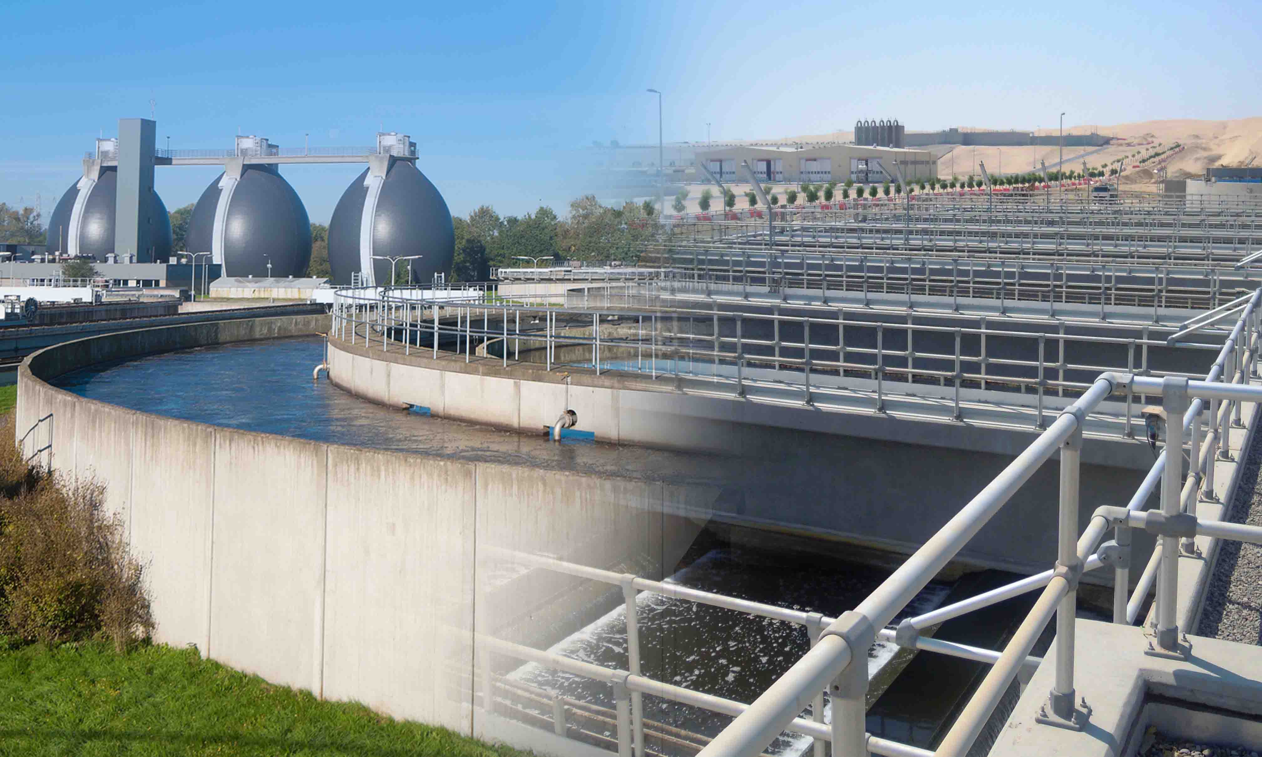 Safety Railings For Water Treatment Plants