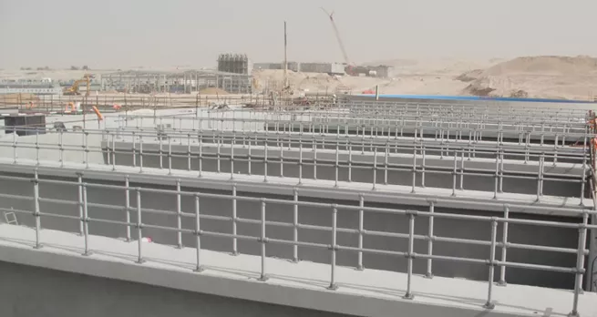 Al Wathba Sewage Plant Railings