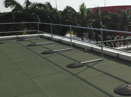 Unprotected Rooftop Edge Unprotected Edges - Kee Safety