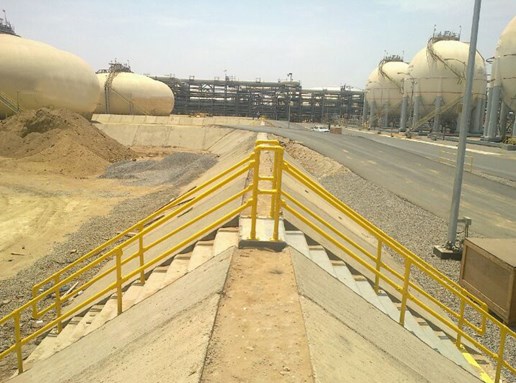Railings For Petro Chemical Plants