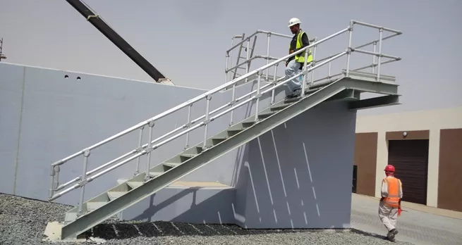 Aluminium Railings For External Stairs